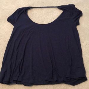american eagle scoop neck tee